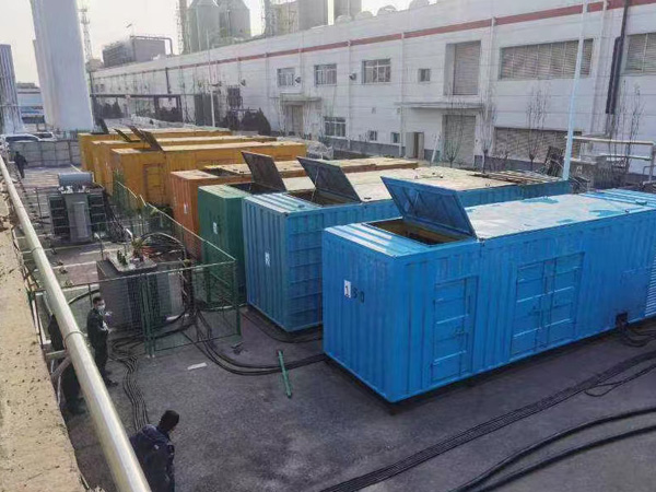 桦甸柴油发电机出租案例展示
